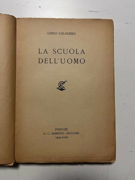 La scuola dell'uomo