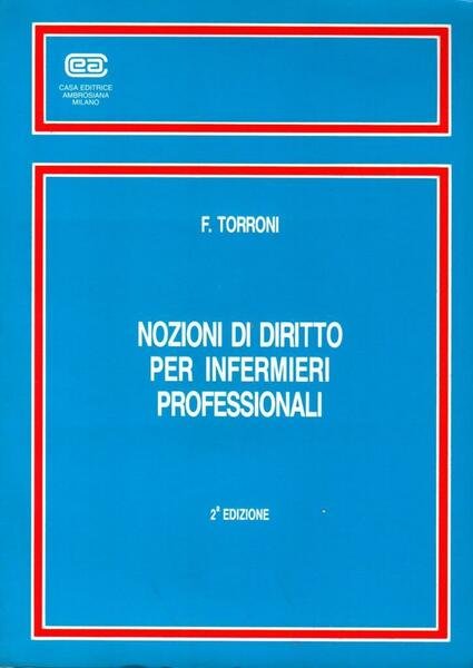 Nozioni di diritto per infermieri professionali