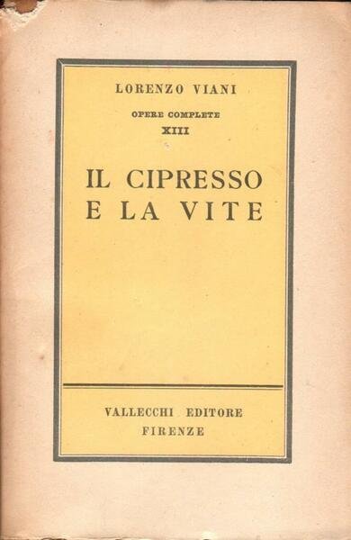 Il cipresso e la vite