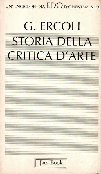 Storia della critica d'arte