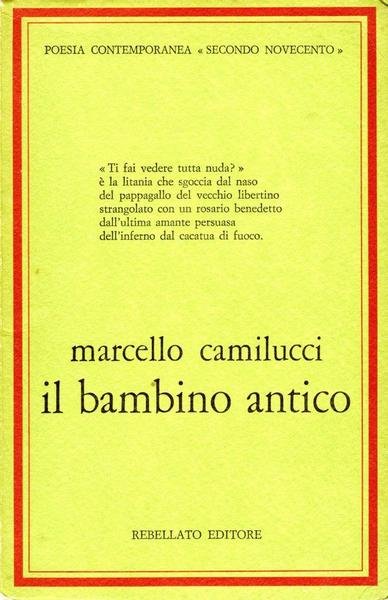 Il bambino antico (dedica dell'autore)