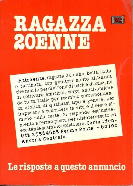 Ragazza 20enne