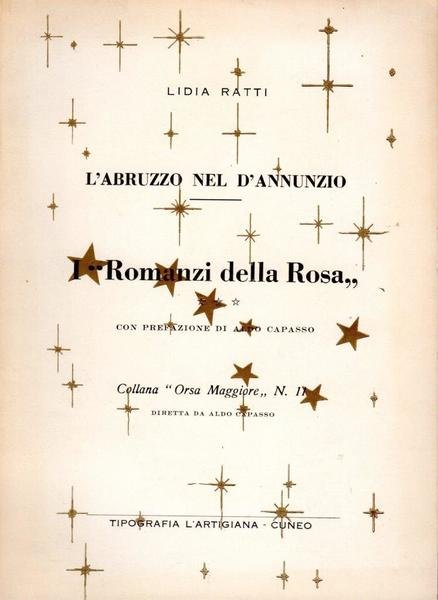 L'Abruzzo nel D'Annunzio. I Romanzi della Rosa (dedica dell'autrice)