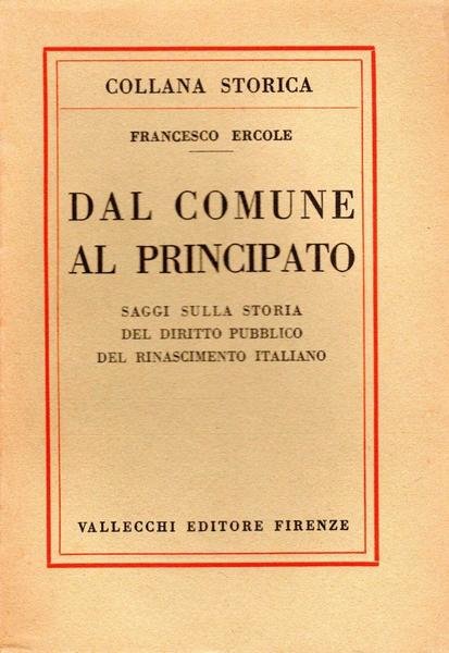 Dal comune al principato