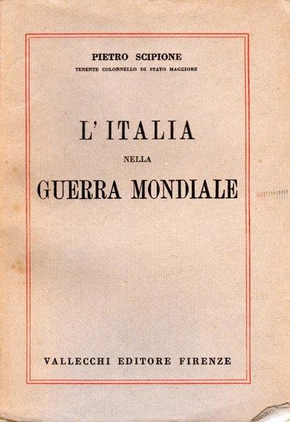 L'Italia nella Guerra Mondiale