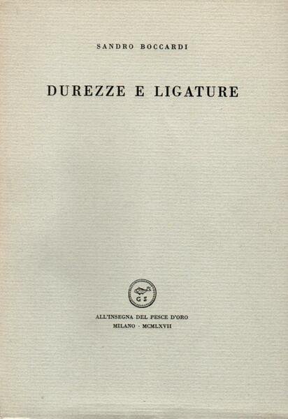 Durezze e ligature