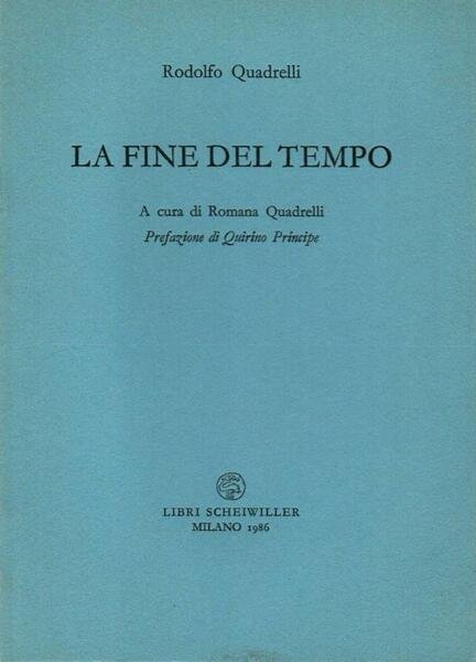 La fine del tempo