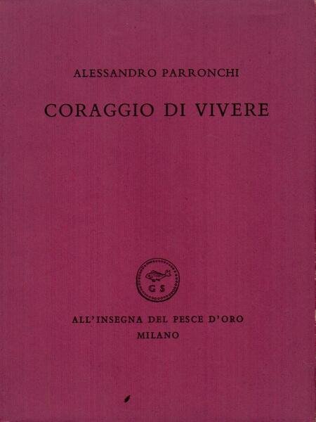 Coraggio di vivere