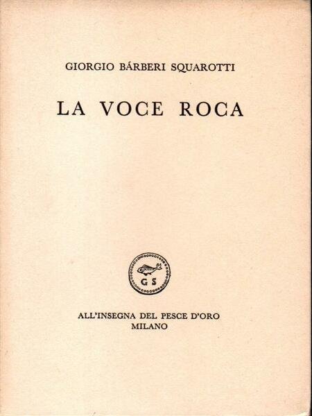 La voce roca
