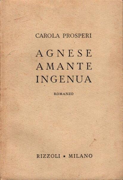 Agnese amante ingenua