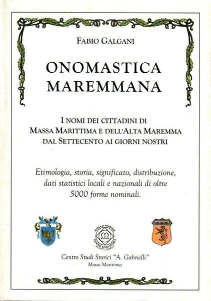 Onomastica maremmana