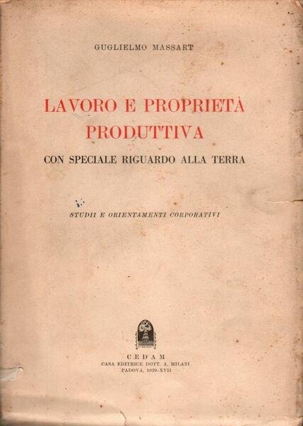Lavoro e propriet‡ produttiva