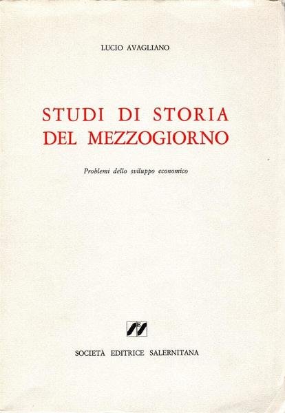 Studi di storia del Mezzogiorno (firma autore)