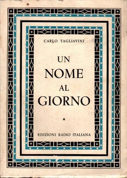 Un nome al giorno