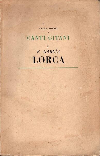 Prime poesie e canti gitani