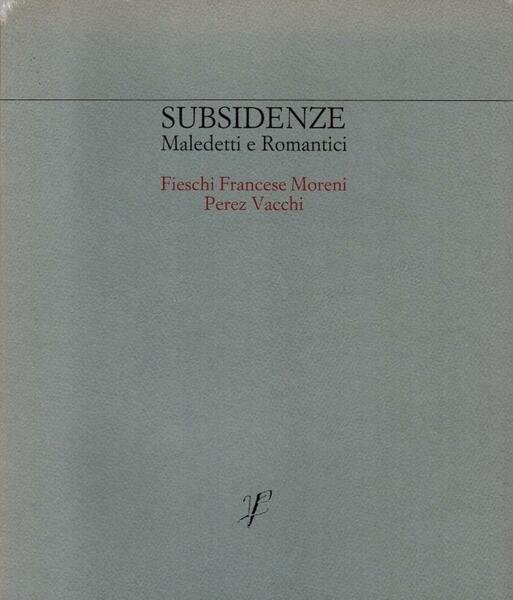 Subsidenze