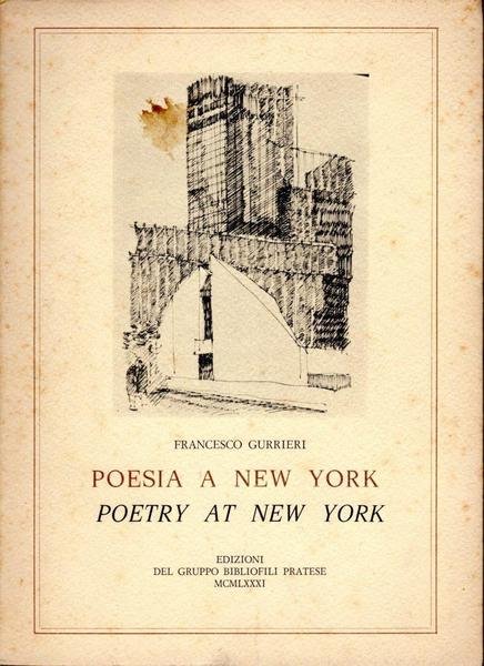 Poesia a New York (dedica dell'autore a Maria Luigia Guaita)