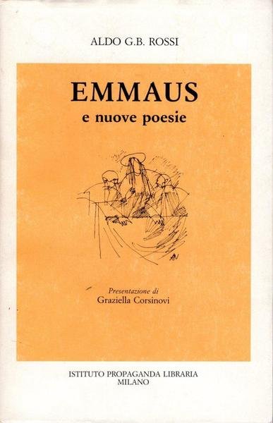 Emmaus e nuove poesie (dedica dell'autore)