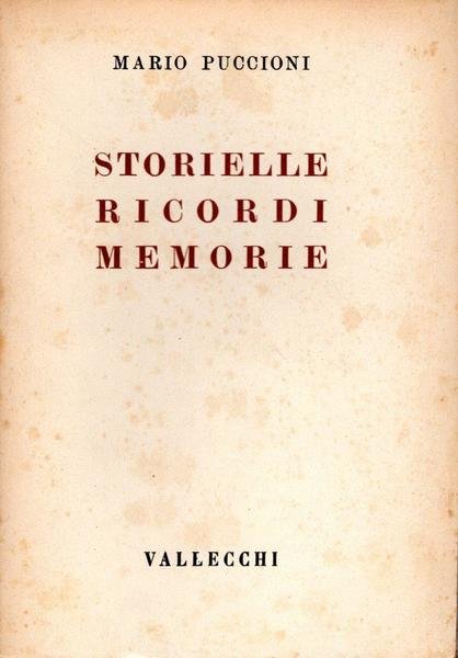 Storielle - Ricordi - Memorie