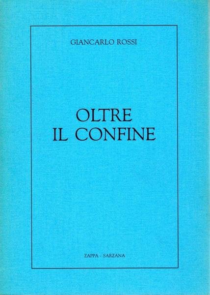 Oltre il confine (dedica dell'autore a Minnie Alzona)