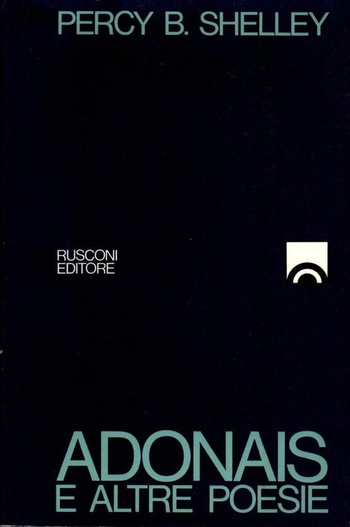 Adonais e altre poesie