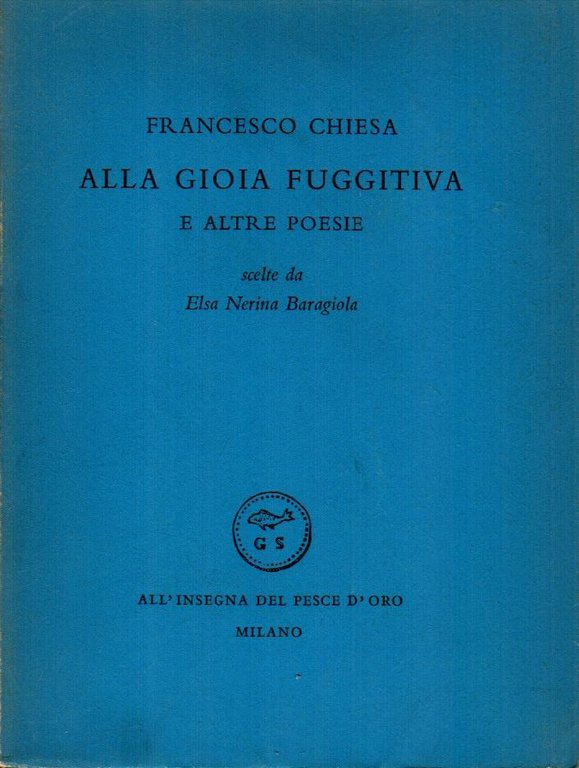 Alla gioia fuggitiva
