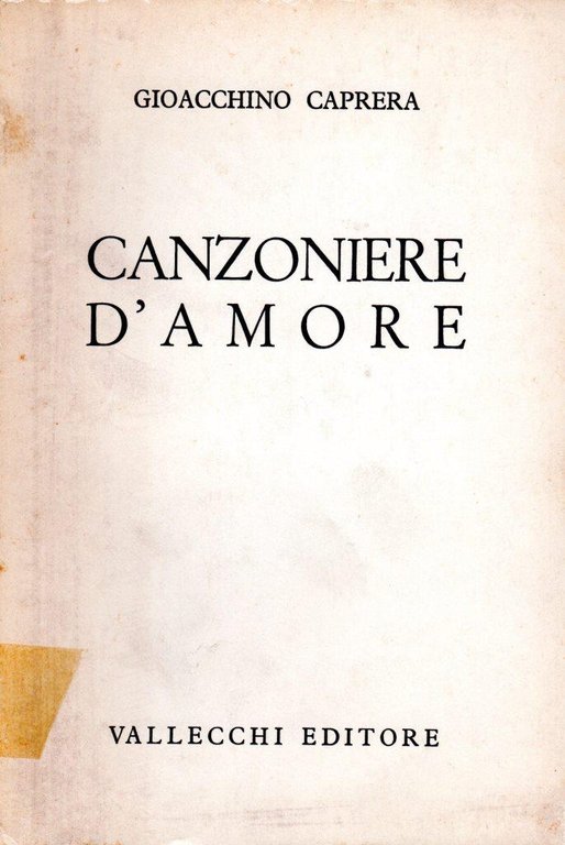 Canzoniere d'amore