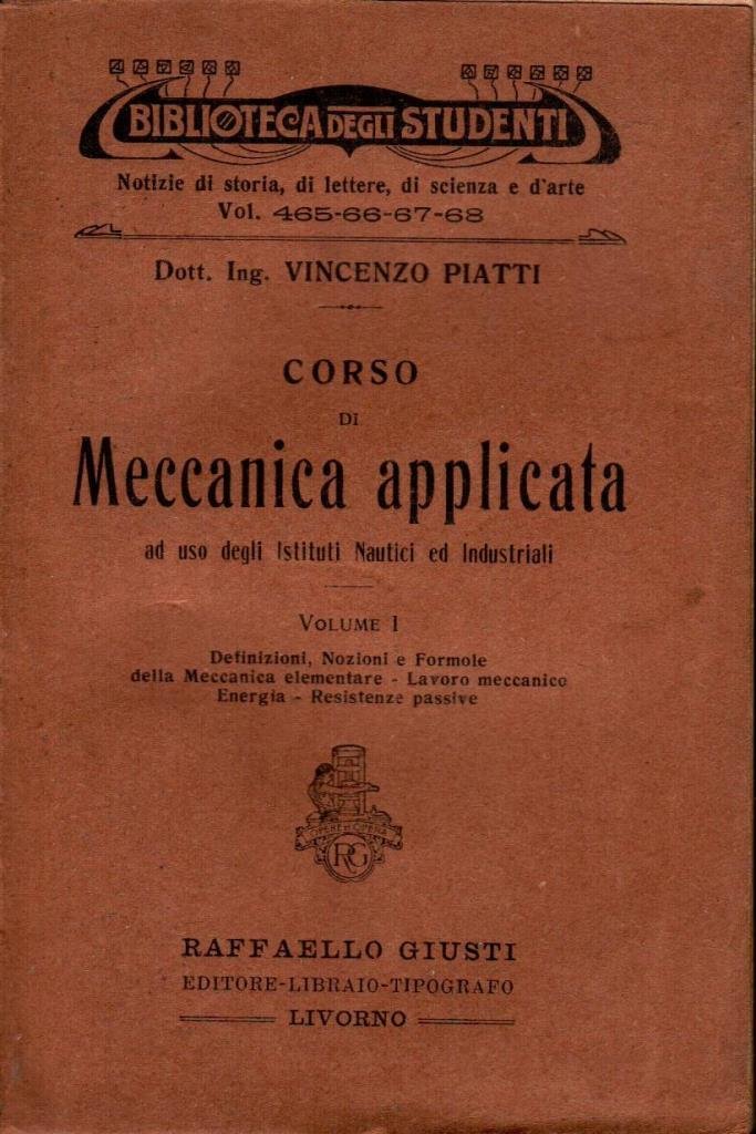 Corso di Meccanica applicata