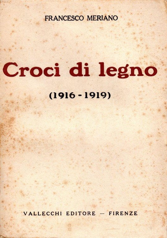 Croci di legno (1916-1919)