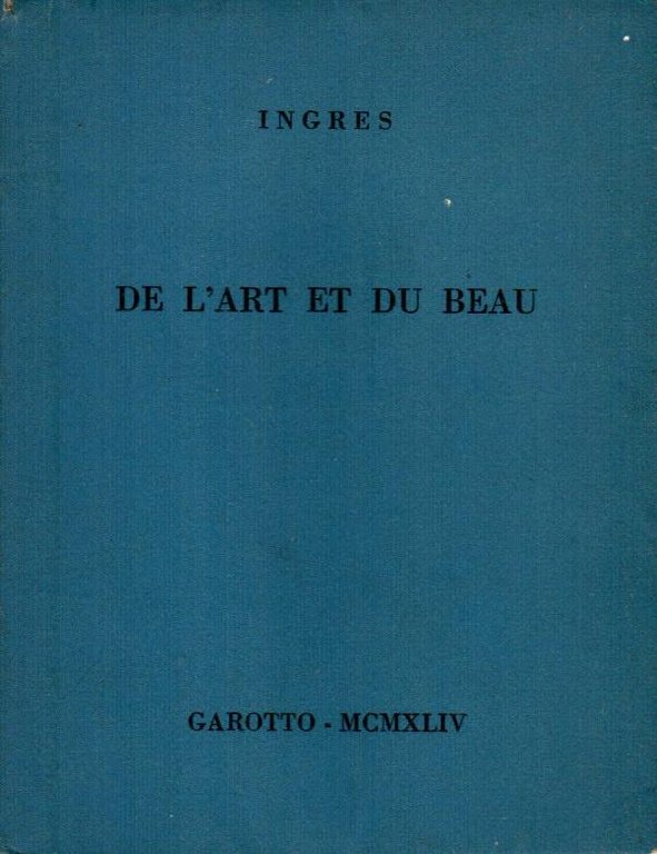 De l'art et du beau