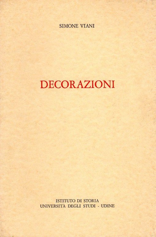 Decorazioni (dedica dell'autore a Enrico Vallecchi) | Immagine Gallery 1