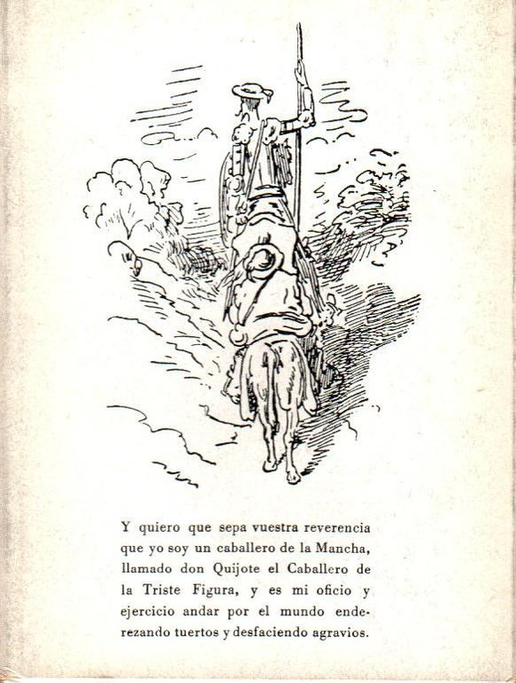 El ingeniosi hidalgo Don Quijote de la Mancha