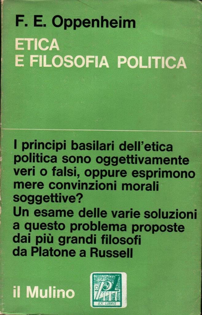 Etica e filosofia politica