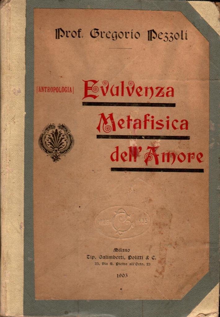 Evulvenza Metafisica dell'Amore