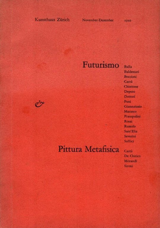 Futurismo e Pittura Metafisica