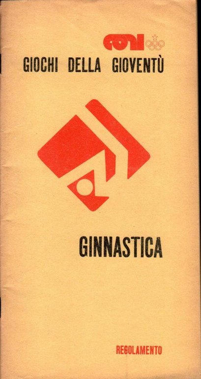 Giochi della giovent˘. Ginnastica regolamento