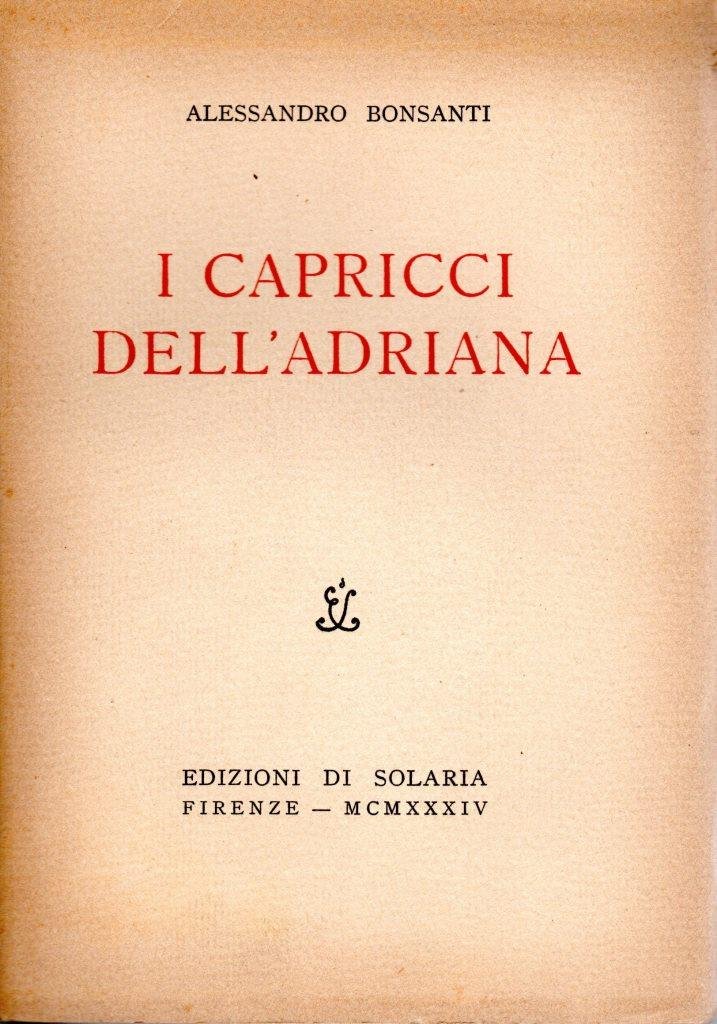 I capricci dell'Adriana