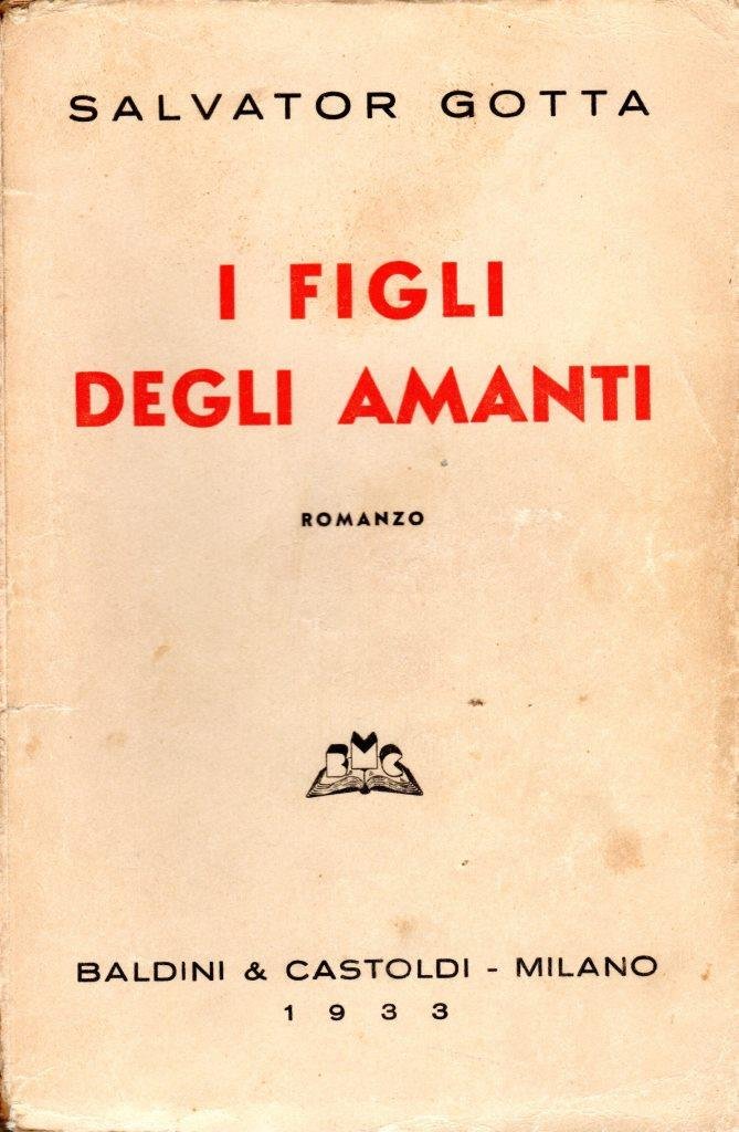 I figli degli amanti (dedica dell'autore)