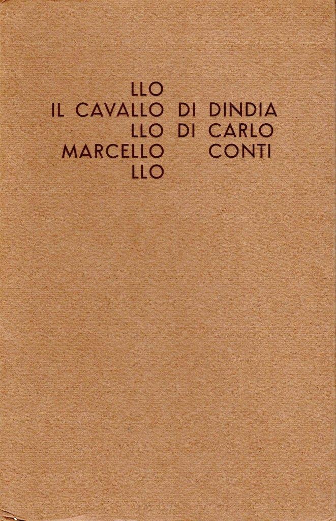 Il cavallo di Dindia (dedica dell'autore)