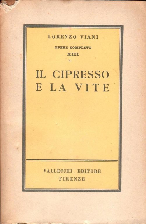 Il cipresso e la vite