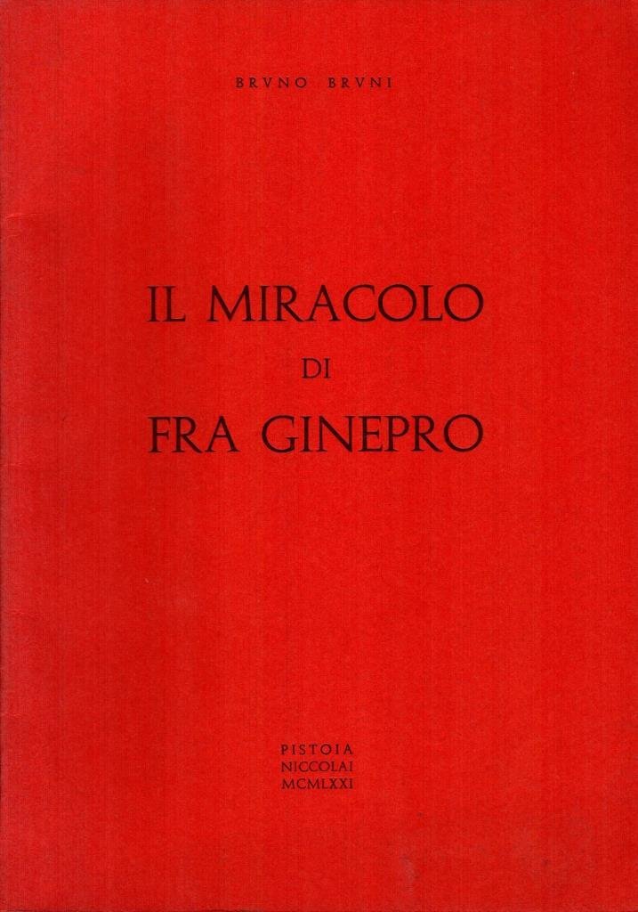 Il miracolo di Fra Ginepro