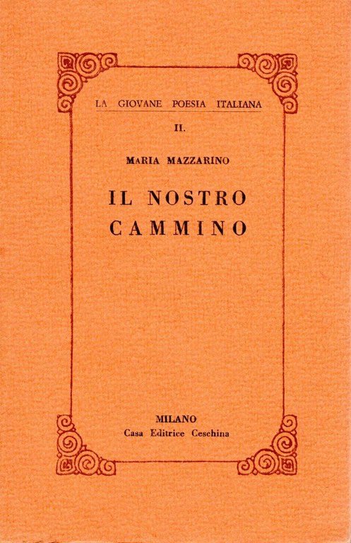 Il nostro cammino (dedica dell'autrice)