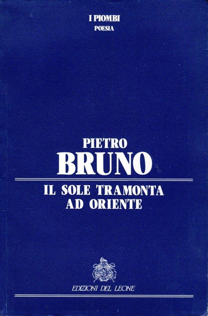 Il sole tramonta ad Oriente (firma dell'autore)