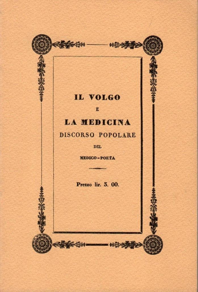 Il volgo e la medicina