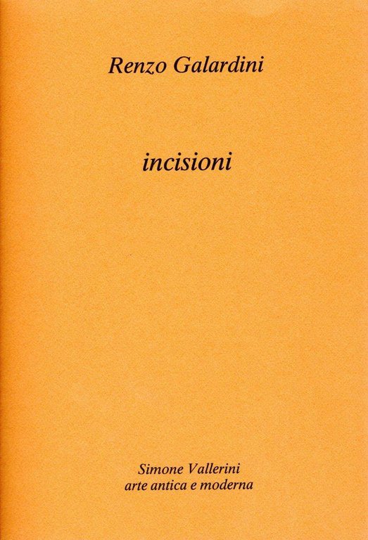 Incisioni