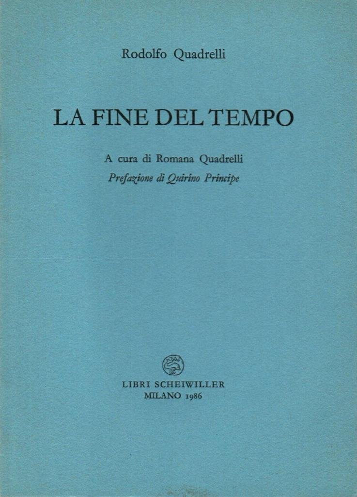 La fine del tempo