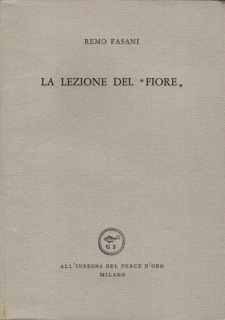 La lezione del "fiore"