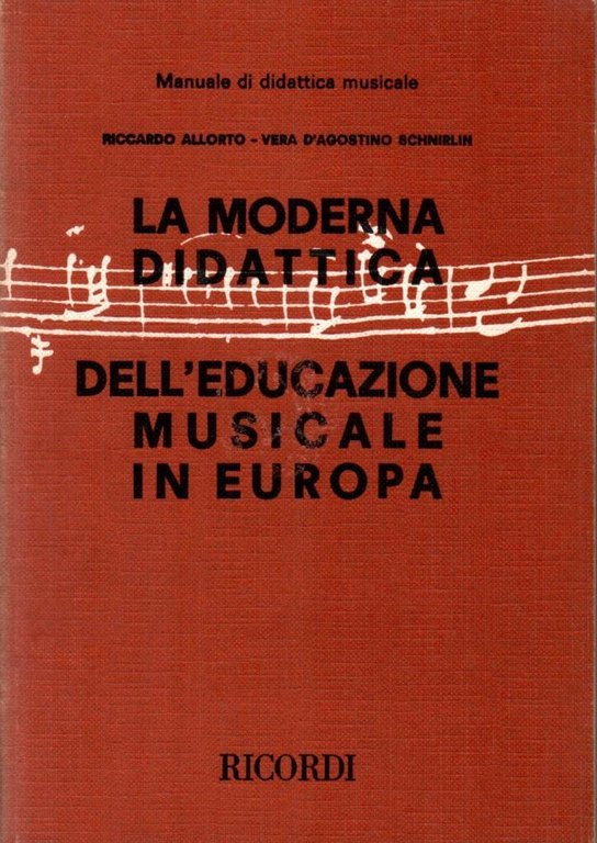 La moderna didattica dell'educazione musicale in europa