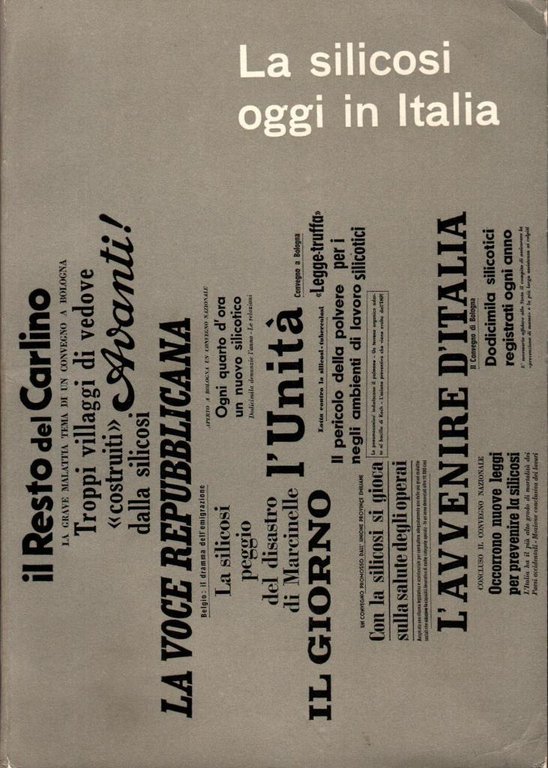 La silicosi oggi in Italia