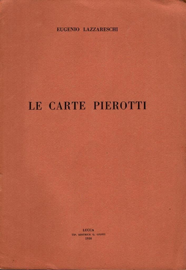 Le carte Pierotti